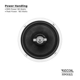 Recoil RMX65 2-way Coaxial Car Speakers 6.5" 320W Max Echo Plus Series