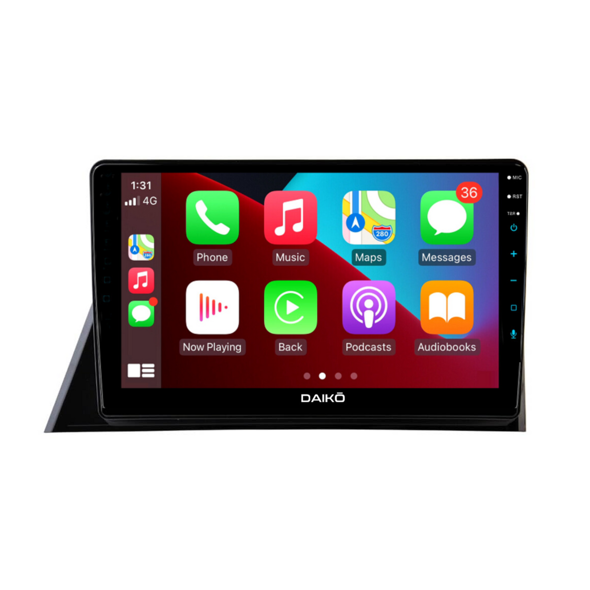 Daiko Multimedia Unit Wireless Carplay Android Auto For 2019+ Toyota Sienta