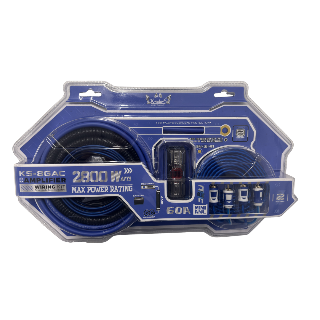 Kracker's KS-8GAC Amplifier Wiring Kit