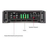 Recoil RED1200.1 Car Amplifier 2500 Watts Max Class-D Car Audio Mono-block Amp