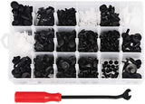415 PCS Car Retainer Clips & Plastic Fasteners Kit-18 Most Popular Sizes