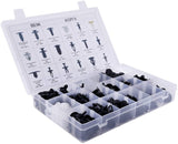 415 PCS Car Retainer Clips & Plastic Fasteners Kit-18 Most Popular Sizes