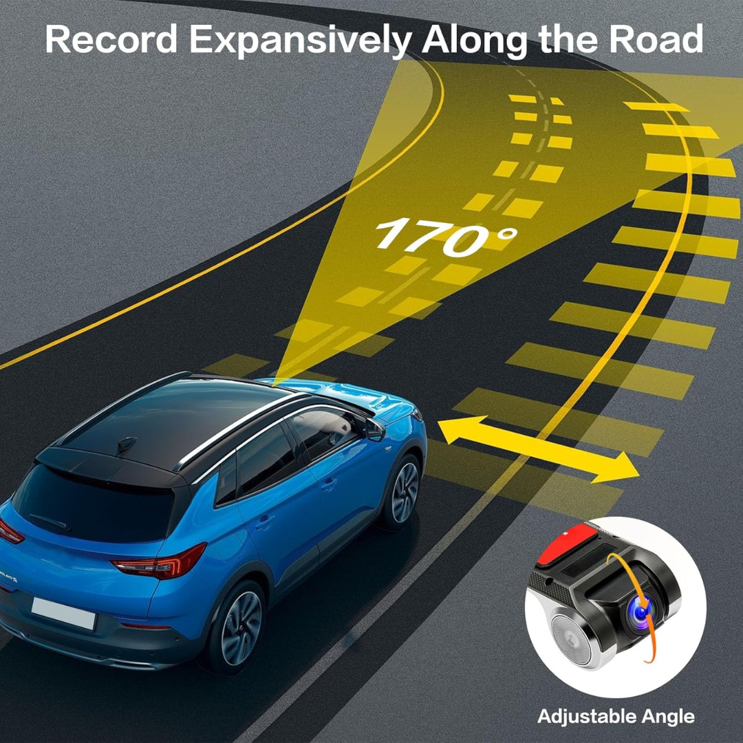 On-Dash Camera 1080P USB DVR Recording Video Camera