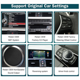 BMW 3/4 Series With NBT Linux 10.25" Wireless CarPlay & Android Auto Replacement Screen