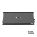 Recoil RED2500.1 Subwoofer Amplifier Class-D 5000W Max Car Audio Mono-block