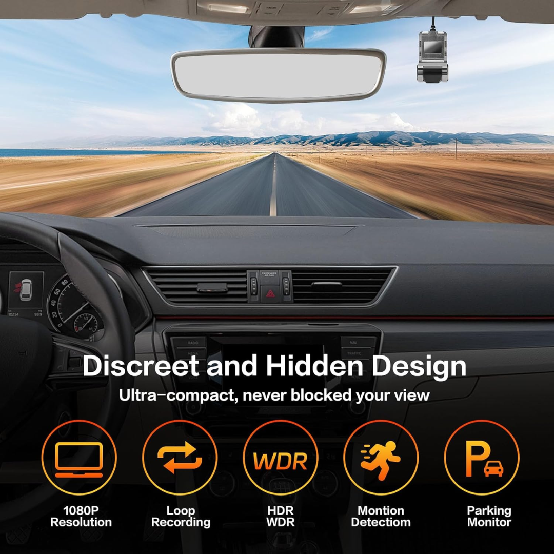 On-Dash Camera 1080P USB DVR Recording Video Camera