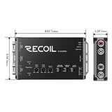 Recoil PLOC2 2-Channel Active Line Output Converter Bass Boost & Voltmeter