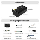 Car Audio  Amplifier ATOTO CA-AEC02 4CH Class A/B 392W Max