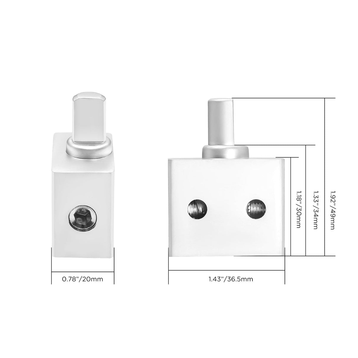 Recoil WRD00 DUAL 1/0 AWG TO 1/0 AWG WIRE REDUCERS Dual 1/0 AWG to 1/0 AWG wire adaptor
