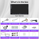 ATOTO 7inch Android Double DIN Car Stereo Wireless CarPlay & Android Auto Wi-Fi/BT/USB Tethering Built-in DSP Bluetooth Android Radio 2G+32G Phonelink FM/AM/TF A5LG2A7T