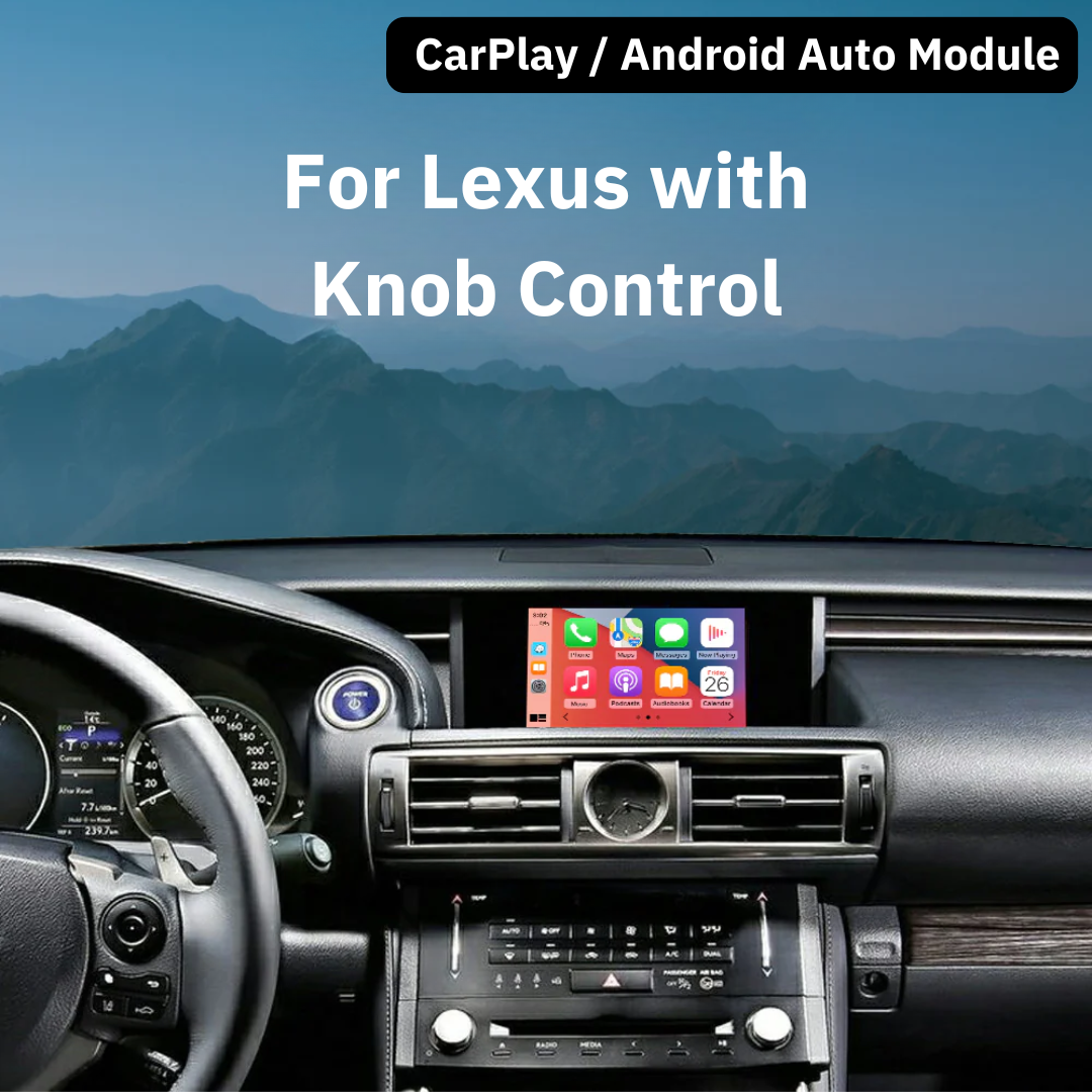 Wireless CarPlay & Android Auto Decoder For Lexus (Knob Control ...