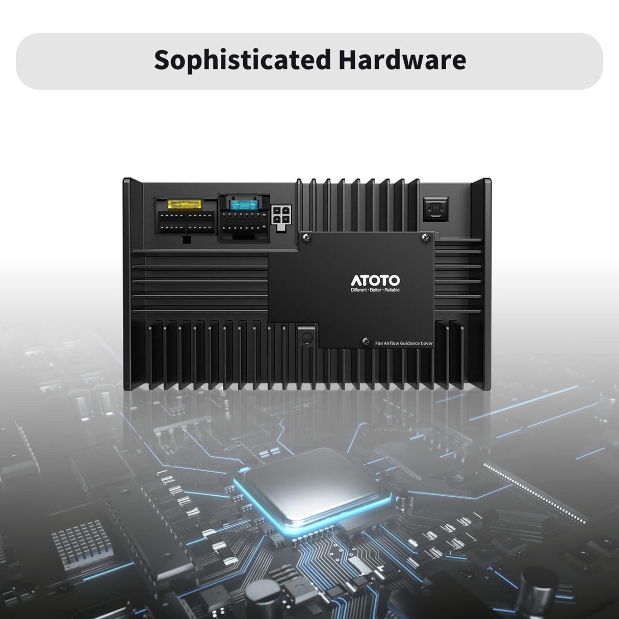 Car Audio  Amplifier ATOTO CA-AEC02 4CH Class A/B 392W Max