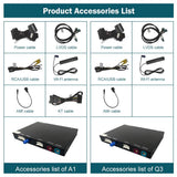 Wireless CarPlay Android Auto Decoder For Audi Q3 2011-2018 With MMI