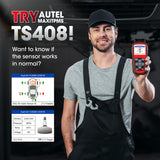 Autel TS408 TPMS Relearn Tool Tire Pressure Monitor Sensor Programming Lifetime Free Update