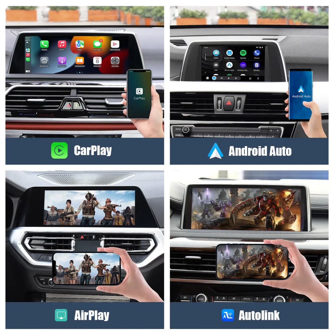 Wireless CarPlay Android Auto Decoder For BMW CiC 1 2 3 4 5 7 Series