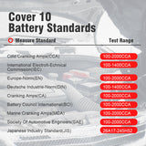 Professional Battery Tester Konnwei KW720 6V 12V 24V W/Printer 100-2000CCA