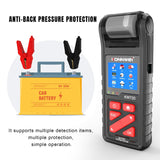 Professional Battery Tester Konnwei KW720 6V 12V 24V W/Printer 100-2000CCA