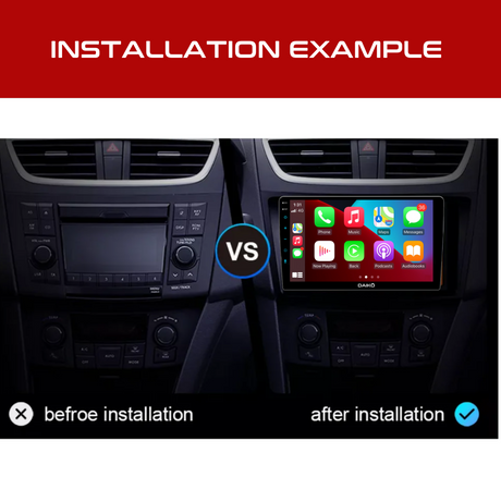 Daiko Multimedia Unit Wireless Carplay Android Auto For Suzuki Swift 2011-2016