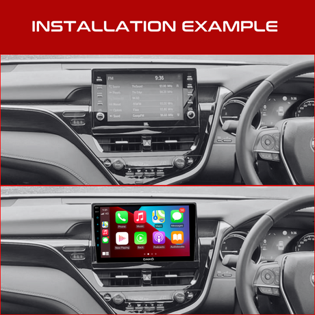 Daiko Car Stereo Wireless Carplay Android Auto For Toyota Camry 2021-2023 10Inch