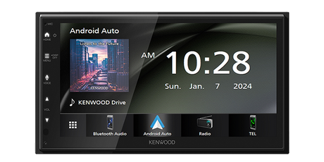 Kenwood DMX6523S Wireless Apple Carplay Android Auto Multimedia Receiver Car Stereo USB Bluetooth