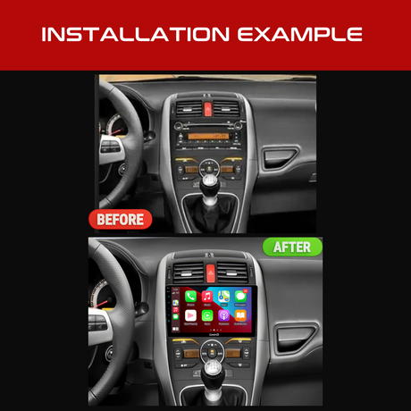 Daiko Car Stereo Wireless Carplay Android Auto For Toyota Auris Blade 2006-11
