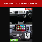 Daiko Multimedia Unit Wireless Carplay Android Auto For Toyota Hiace 2010-2018