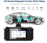 Foxwell NT644 Elite Professional OBD1/OBD2 All Systems Scan Tool Oil Gear ABS