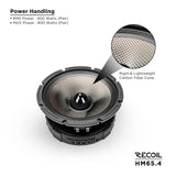 Recoil HM65.4 6.5inch PRO Midrange Speaker  200W RMS 400W Max Carbon Fiber