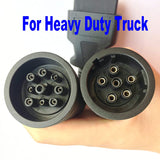 Heavy Duty Truck OBD2 6+9 pin to 16 pin adapter cable