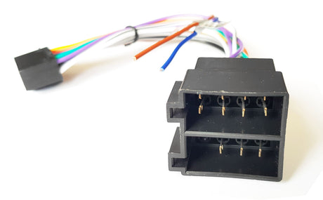 Car Stereo Wiring Harness 16 pin to ISO connectors