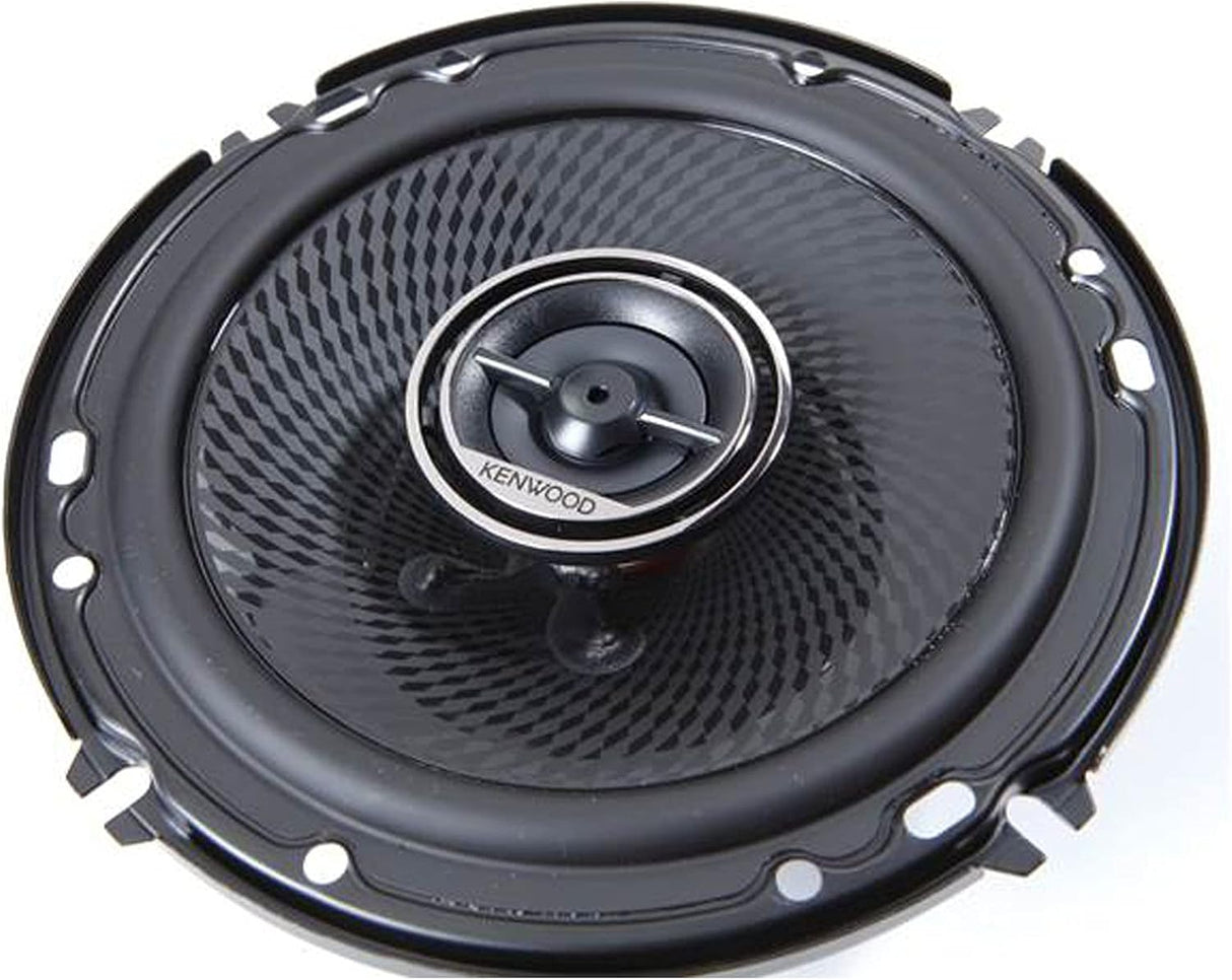 Kenwood KFC-1696PS 6.5 Inch 2 Way Car Speakers with 320 Watts Peak Power (Pair)