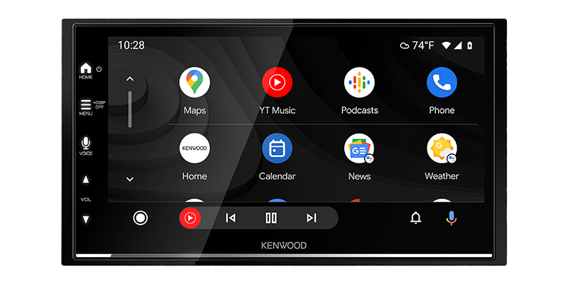 Kenwood DMX7525S 6.92" HD Wireless Apple CarPlay & Android Auto Multimedia Receiver