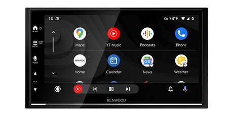 Kenwood DMX7525S 6.92" HD Wireless Apple CarPlay & Android Auto Multimedia Receiver