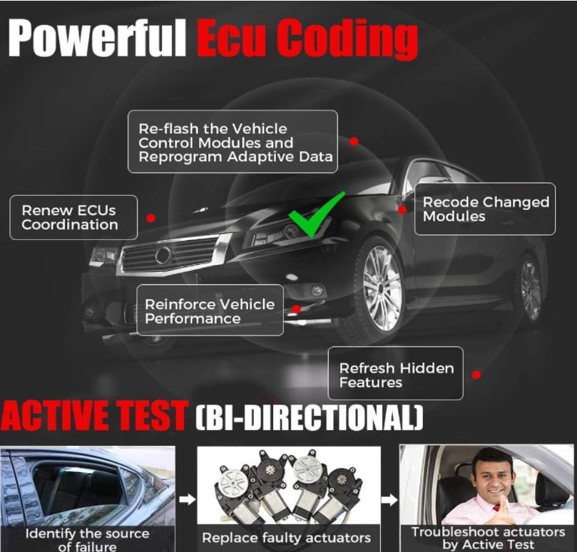 Professional Car Scan Tool Launch Pros Mini V3.0 2021 Model All Systems Scan