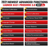Professional Car Scan Tool Launch Pros Mini V3.0 2021 Model All Systems Scan