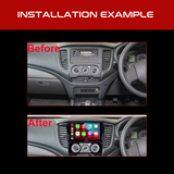 Daiko Car Stereo Carplay Android Auto For Mitsubishi Triton 2015-2020 Manual AC