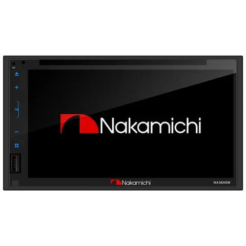 Nakamichi Double DIN CD/DVD Multimedia Receiver Built-in Phone MirrorLink