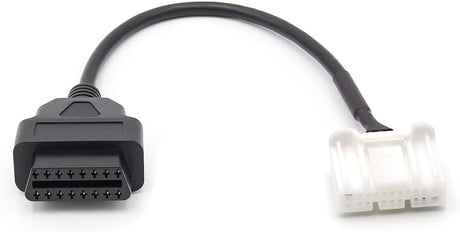 Tesla Model S & X 2015+ 20 pin to 16 pin OBD2 Adapter Diagnostic Connector Cable