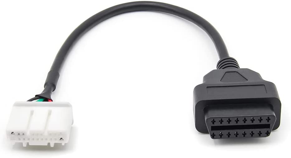 Tesla Model S & X 2015+ 20 pin to 16 pin OBD2 Adapter Diagnostic Connector Cable