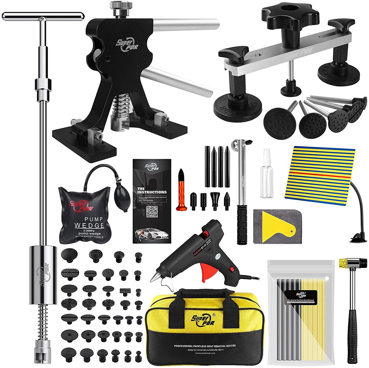 High Quality Paintless Dent Repair Advanced Kit New Black Edition