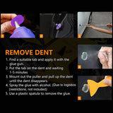 High Quality Paintless Dent Repair Starter Kit New Black Edition