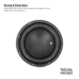 Recoil PW10D2 10-Inch Dual 2-Ohm Subwoofer 800W MAX