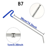 10pcs Paintless Dent Repair Tools Rods Hooks