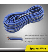 Recoil RCK0 0AWG Amplifier Wiring Kits True Complete 0 Gauge 2-Channel CCA with OFC RCA Cable