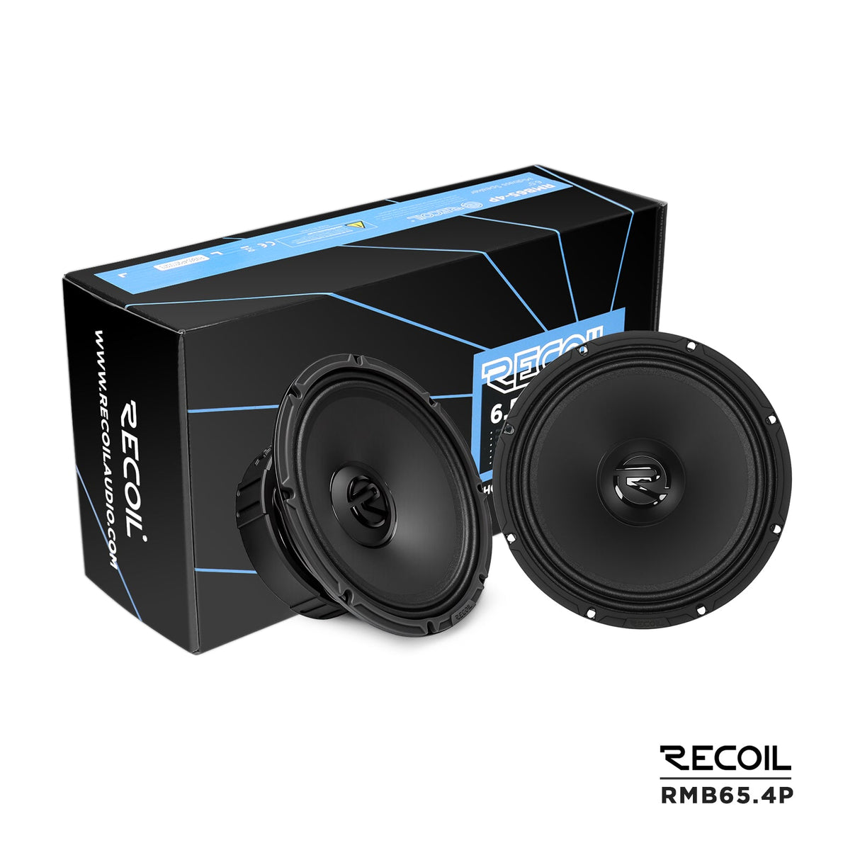 Recoil RMB65-4P 6.5-Inch High-Power Midbass PRO Speaker 150W RMS