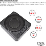 SS65 Ultra-Thin 6.5″ Active Under-Seat Car Subwoofer