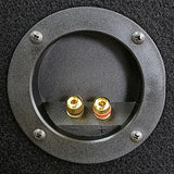 SUBWOOFER BOX FOR 10" SINGLE SUB BLACK