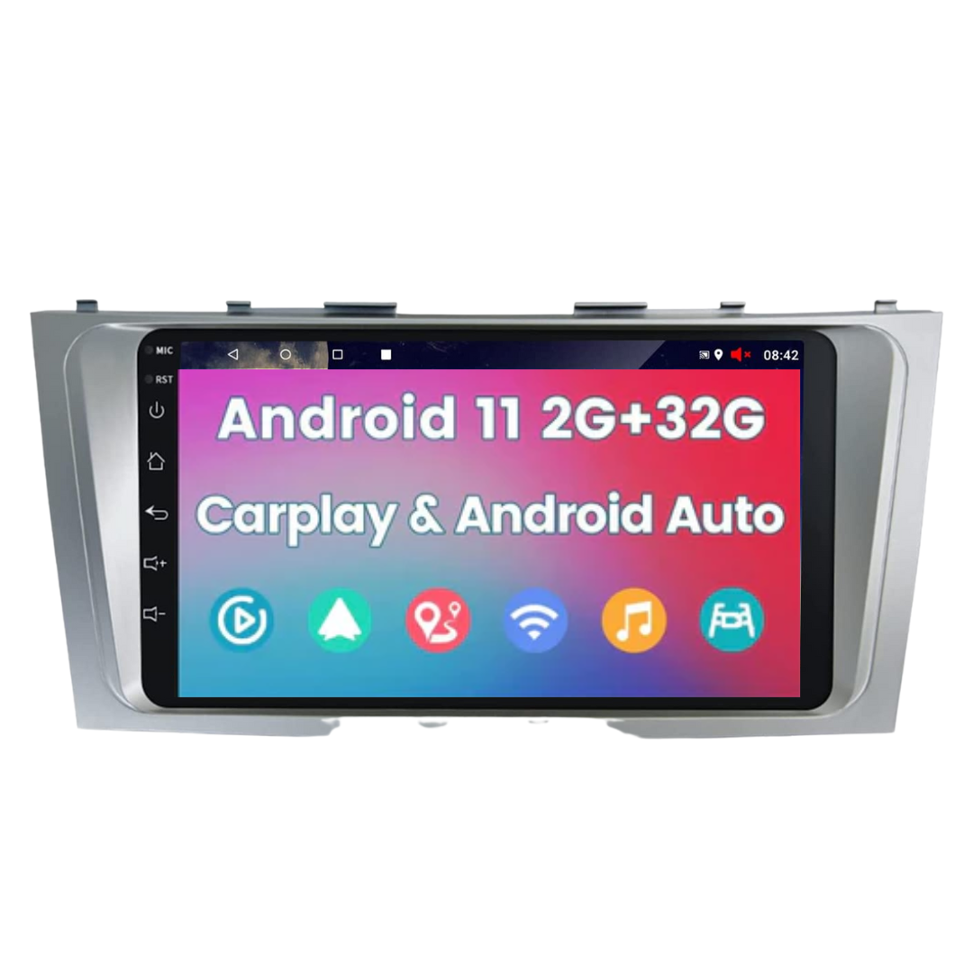 Daiko Multimedia Unit Wireless Carplay Android Auto For Toyota Camry 2007-2011