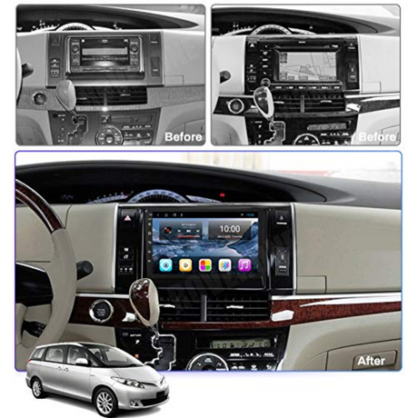 Daiko Multimedia Unit Wireless Carplay Android Auto For Toyota Estima 2006-2012