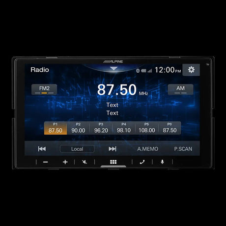 ALPINE iLX-W770E 7” Display Double-DIN Digital Media Receiver Wireless CarPlay Android Auto